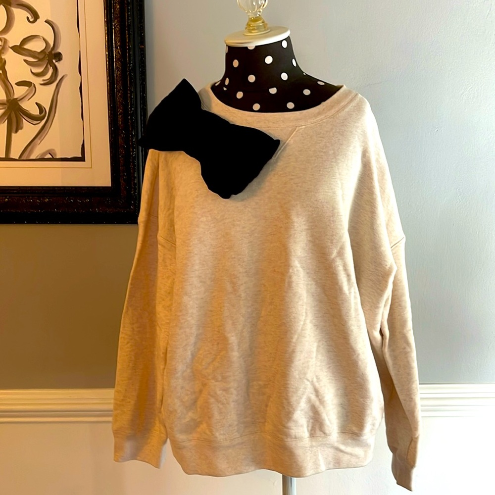 NWT Kate Spade Bow Sweatshirt Size Large